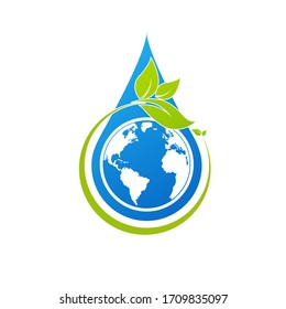 Save Nature Concept World Water Day