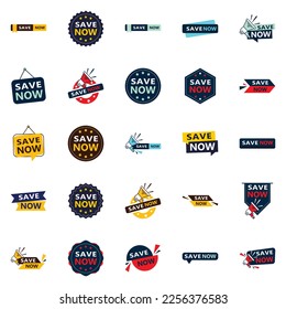 Save Now 25 Unique Typographic Designs to stand out and drive savings