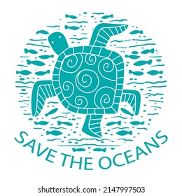 Save the oceans concept design