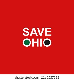 Save Ohio logo icon sign