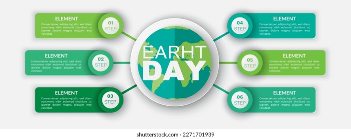 Save our planet earth, ecology eco environmental protection, climate changes, Earth Day April 22, planet with leaves vector emblem. Presentation of nature, health, eco lifestyle with globe and plants