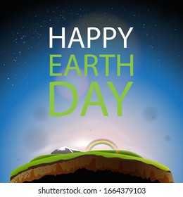 Save our Planet, protect our planet, eco, ecology, climate changes, Earth Day April 22, vector illustration