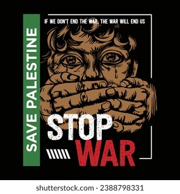 Save Palestine, save Aqsa, and save Gaza posters, flyers, banners, vector images with Save Palestine, street t-shirt designs