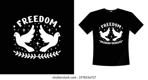 Save palestine free gaza typography t shirt design. Freedom and peace illustration shirt. 