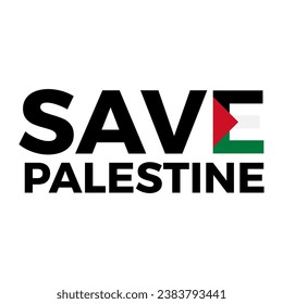 Logotipo de arte de cartas en Palestina