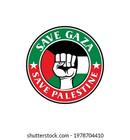 save palestine logo , free gaza vector