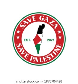 save palestine logo , free gaza vector