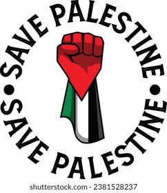 Save Palestine T shirt Design 