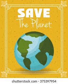 save the planet design 