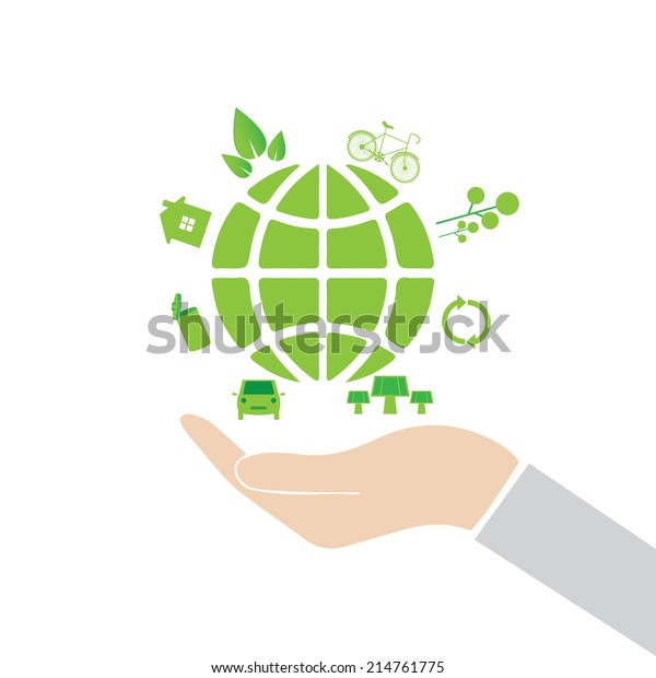 save the planet design over pattern\
background vector\
illustration