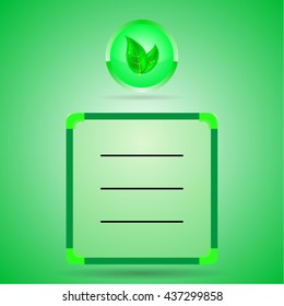 Save The planet to do list vector design