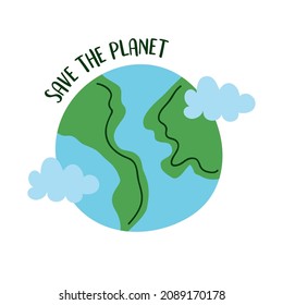 save the planet earth icon