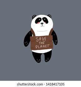 save the planet and pandas