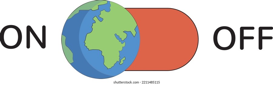 Save the planet. Time consuming, energy crisis. Global warming, renewable energy. Alternative electricity source, concept of sustainable resources, theme of ecology and green energy. Eco friendly