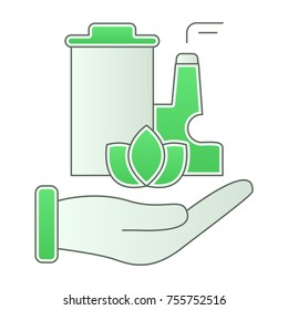 Save planet vector icon