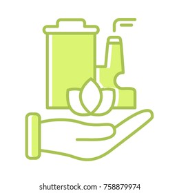 Save  planet vector icon