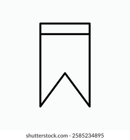 Save post icon. simple vector icon