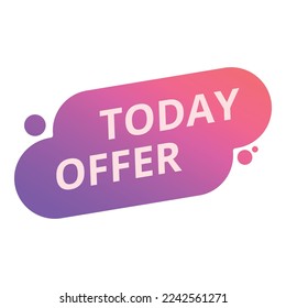 Save promotion icon cartoon vector. Today offer. Super price