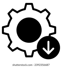 Save Resource icon illustration, for web, app, infographic, etc