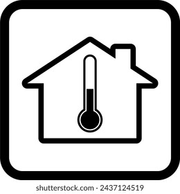 save at room temperature icon vector. symbol, sign