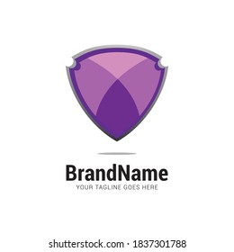 guardar la tecnología de protección de escudo plantilla de vectores de logotipo seguro.