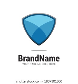 save shield protection technology secure logo icon vector template.