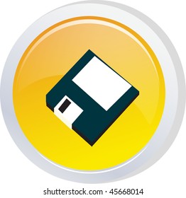 save sign icon button