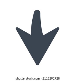 Save store icon.down (vector illustration)