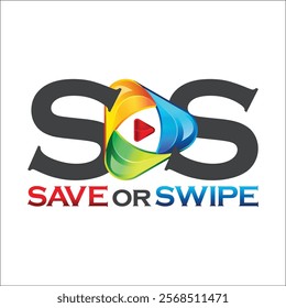 save or swipe logo eps