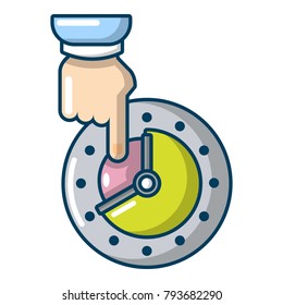 Save time icon. Cartoon illustration of save time vector icon for web