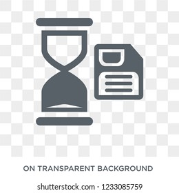 Save time icon. Save time design concept from Time managemnet collection. Simple element vector illustration on transparent background.