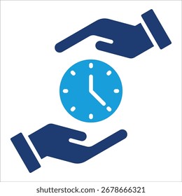 Elemento De Icono De Ahorra tiempo Para Diseño