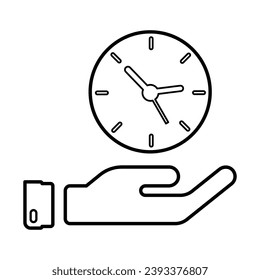 Guardar icono de tiempo en el estilo de esquema