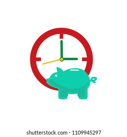 Save Time ogo Icon Design