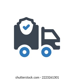 Save transportation icon (Vector illustration)