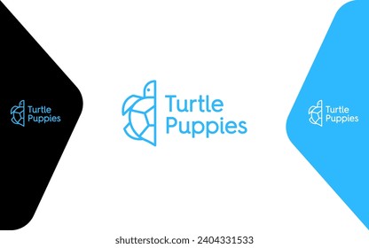 Save Turtle modern logo vector