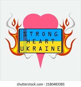 save ukraine and strong heart with you