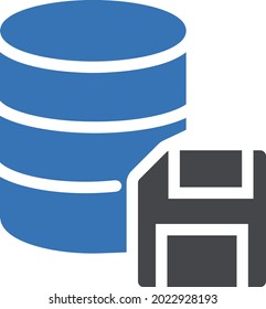 icono de color de glifo vectorial