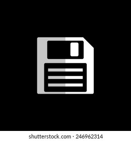 Save  - vector icon, flat design