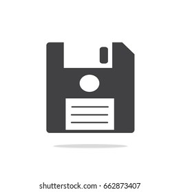 Save vector icon, floppy disk vector icon , save symbols 10 EPS. 