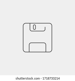 Save vector icon sign symbol