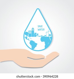 save water