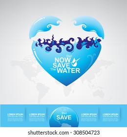 Save Water Concept