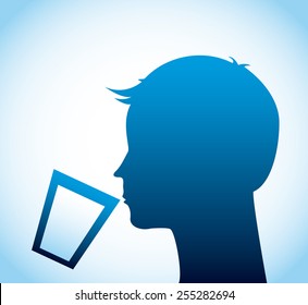 save the water design, vector illustration eps10 graphic 
