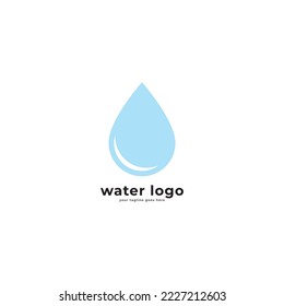 Save water - ecology concept background with paper cut water drop. World Water Day - vector banner template
