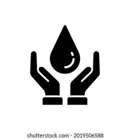 save water icon design vector template