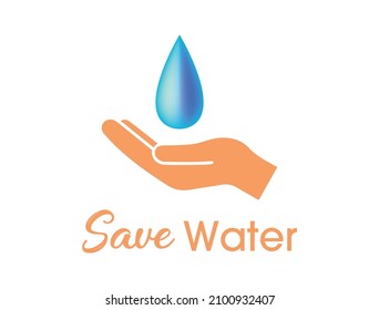 save water icon  vector illustration 
