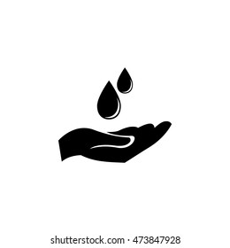 save water icon . Vector illustration.