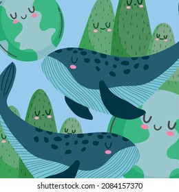save water and planet concept