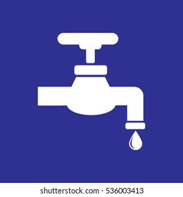 Save water sign, vector illustration